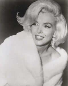 Marilyn Monroe diamantes