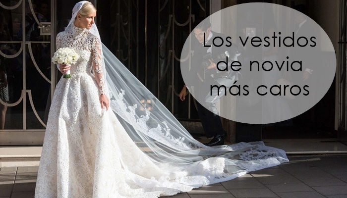 Los vestidos de fashion novia mas caros del mundo