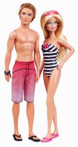 Barbie y Ken de Mattel